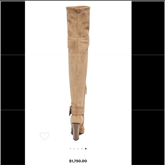 Giuseppe Zanotti. Knee High Boots. Beige color. - Picture 4 of 10